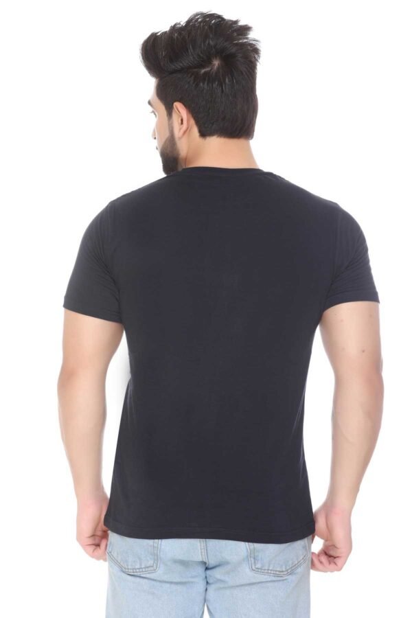 Stylish Men's T-Shirt Round Neck Half Sleeves Regular Fit with Graphic Print - Image 2